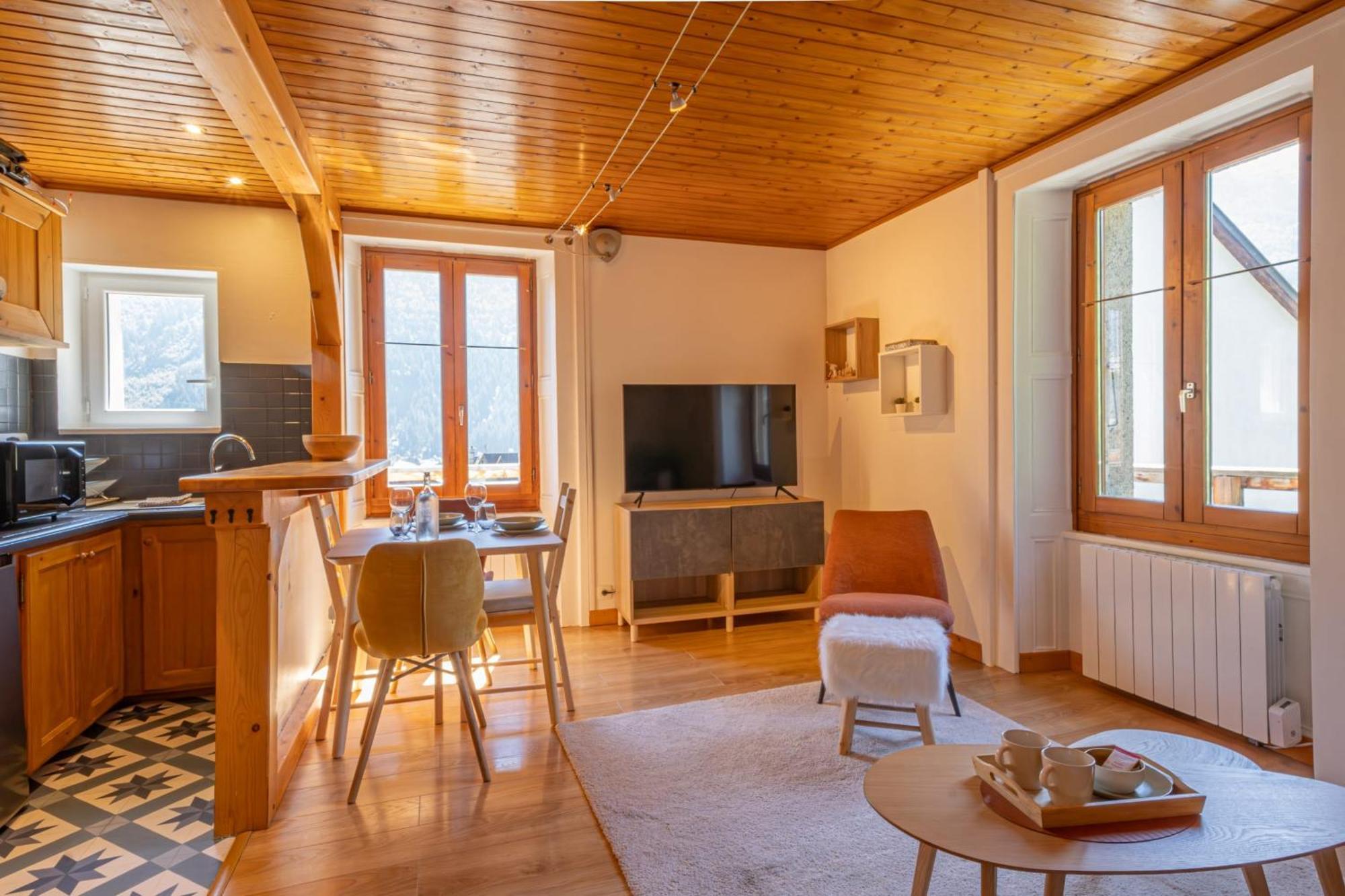 Apartamento Rimaye Blanche - A Bright And Cozy 1 Bed Chamonix Mont Blanc